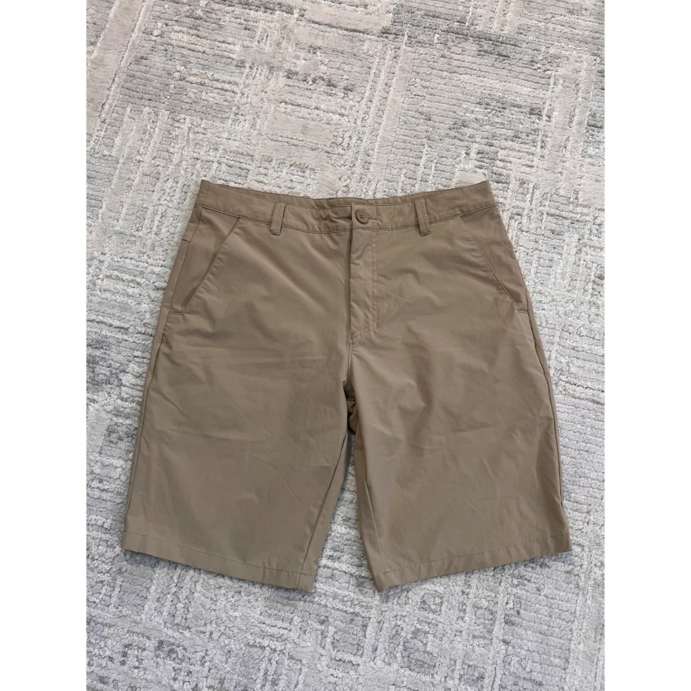 Oakley Mens Regular Fit Shorts Size 32 Khaki Casual Golf Active
